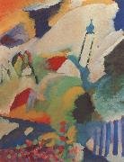 Vassily Kandinsky Murnau with Church oil painting